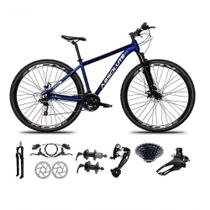 Bicicleta Aro 29 Absolute Nero 5 Freio Hidráulico K7 27v Garfo Com Trava - Azul