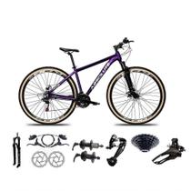 Bicicleta Aro 29 Absolute Nero 5 Freio Hidráulico K7 27v Garfo Com Trava Pneu Com Faixa - Roxo Bicicleta Aro 29 Absolute Nero 5 Freio Hidráulico K7 27v Garfo Com Trava Pneu Com Faixa - Roxo