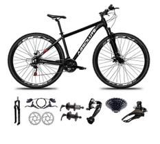 Bicicleta Aro 29 Absolute Nero 5 Freio Hidráulico K7 27v Garfo com Trava - Preto