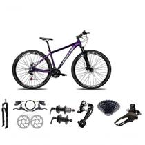 Bicicleta Aro 29 Absolute Nero 5 Freio Hidráulico K7 27v Garfo Com Trava - Roxo Bicicleta Aro 29 Absolute Nero 5 Freio Hidráulico K7 27v Garfo Com Trava - Roxo