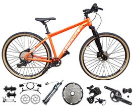 Bicicleta Aro 29 Absolute Nero 5 Garfo Trava no Guidão K7 Freios a Disco Hidráulico 12v Pneu com Faixa Bicicleta Aro 29 Absolute Nero 5 Garfo Trava no Guidão K7 Freios a Disco Hidráulico 12v Pneu com Faixa