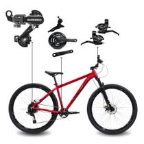 Bicicleta Aro 29 Absolute Nero 5 MTB Alumínio 21 Marchas Câmbio Shimano Freio a Disco