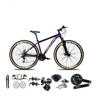 Bicicleta Aro 29 Absolute Nero 5 Shimano Altus 24v Freios Hidráulicos Garfo Com Trava Pneu Com Faixa Roxo Tam 13 Bicicleta Aro 29 Absolute Nero 5 Shimano Altus 24v Freios Hidráulicos Garfo Com Trava Pneu Com Faixa Roxo Tam 13