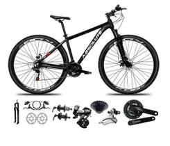 Bicicleta Aro 29 Absolute Nero 5 Shimano Altus 24v Freios Hidráulicos Garfo com Trava - Pretp Bicicleta Aro 29 Absolute Nero 5 Shimano Altus 24v Freios Hidráulicos Garfo com Trava - Pretp