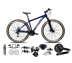 Bicicleta Aro 29 Absolute Nero 5 Shimano Altus 24v Pdv Ty301 K7 Freio Hidráulico Trava Pneu Faixa