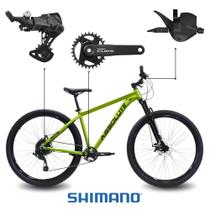 Bicicleta Aro 29 Absolute Nero 5 Shimano CUES 9 Velocidades 1x9 Alumínio Cabeamento Interno Freio Hidráulico MT200