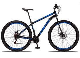 Bicicleta Aro 29 Aço Carbono 21v Cripto Freios A Disco Garfo