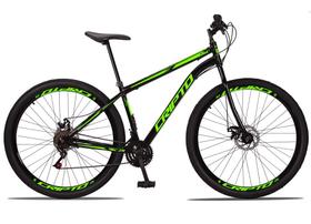 Bicicleta Aro 29 Aço Carbono 21v Cripto Freios A Disco Garfo Bicicleta Aro 29 Aço Carbono 21v Cripto Freios A Disco Garfo