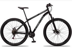 Bicicleta Aro 29 Aço Carbono 21v Cripto Freios a Disco