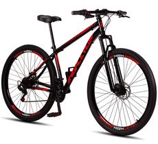 Bicicleta Aro 29 Aço Carbono Highlevel Freios a Disco Suspensão 21 marchas Bicicleta Aro 29 Aço Carbono Highlevel Freios a Disco Suspensão 21 marchas