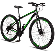 Bicicleta Aro 29 Aço Carbono KGT Freios A Disco 21 Marchas