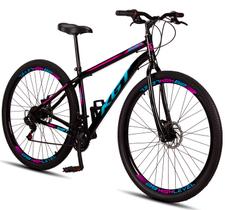 Bicicleta Aro 29 Aço Carbono KGT Shift Freios A Disco 21 Marchas