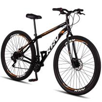 Bicicleta aro 29 Aço Carbono Preto e Laranja Gott Cronos Freio A Disco 21V Bicicleta aro 29 Aço Carbono Preto e Laranja Gott Cronos Freio A Disco 21V