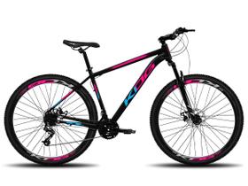 Bicicleta Aro 29 Adulta KOG 21 Velocidades 3x7 Marcha Freio a Disco e Suspensão Dianteira de 80mm