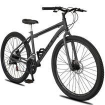 Bicicleta aro 29 aero Dropp Sport Aço Carbono 21 Velocidades Marchas Freio a Disco