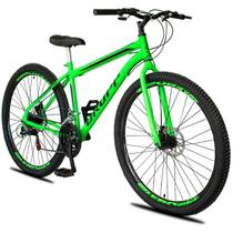 Bicicleta aro 29 aero Dropp Sport Aço Carbono 21 Velocidades Marchas Freio a Disco