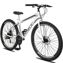 Bicicleta aro 29 aero Dropp Sport Aço Carbono 21 Velocidades Marchas Freio a Disco