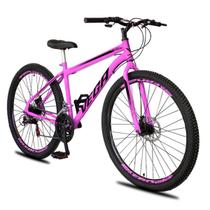 Bicicleta Aro 29 Aero VEGA Sport Aço Carbono 21 Velocidades Freio a Disco