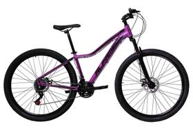 Bicicleta Aro 29 Alfameq Pandora Feminina Alumínio 21v Freio A Disco - Lilás