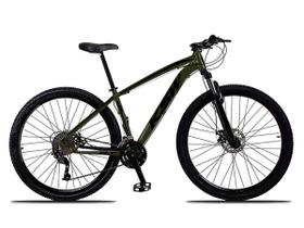 Bicicleta Aro 29 Aluminio 21 Marchas Freio a Disco Suspensão