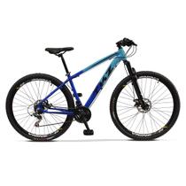 Bicicleta Aro 29 Alumínio 21 Vel SHIMANO TKZ Fuji Freio a Disco e Suspensão Ahead Set