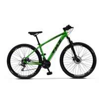 Bicicleta Aro 29 Aluminio 24 Velocidades Freio a Disco Mecânico com Suspensão MTB Yatagarasu