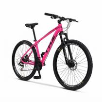 Bicicleta Aro 29 Aluminio 24 Velocidades Freio a Disco Mecânico com Suspensão MTB Yatagarasu - TKZ BIKE Bicicleta Aro 29 Aluminio 24 Velocidades Freio a Disco Mecânico com Suspensão MTB Yatagarasu - TKZ BIKE