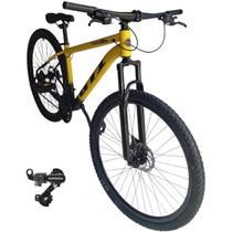 Bicicleta Aro 29 Alumínio GTI ROMA 24 Velocidades MTB C/ Câmbio Traseiro SHIMANO