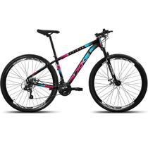 Bicicleta aro 29 aluminio kairos freio a disco 21 marchas shimano