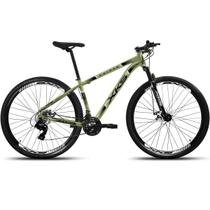Bicicleta aro 29 aluminio kairos freio a disco 24 marchas