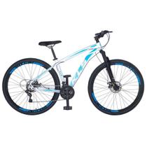 Bicicleta Aro 29 Alumínio KLS Storm Ezfire Câmbios Shimano Freio Disco Mtb 21 Marchas