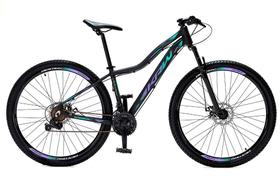 Bicicleta aro 29 Alumínio KRW Shimano 24 Velocidades Marchas Freio a Disco Suspensão dianteira K11