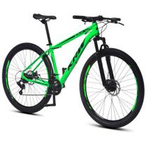 Bicicleta aro 29 Alumínio KRW Shimano 24 Velocidades Marchas Freio a Disco Suspensão dianteira K11