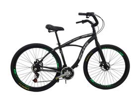 Bicicleta Aro 29 Beach Caiçara Aluminio Freio A Disco 21 V.