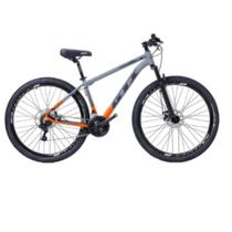 Bicicleta Aro 29 Bike Gti Roma Quadro Aluminio 24 Marchas Suspenção Freio Hidráulico Confortável