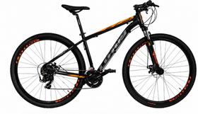 Bicicleta Aro 29 Cairu Lotus Nitro Alumínio 21 Marchas Freio a Disco Mecânico Quadro 15.5 Preta e Laranja Bicicleta Aro 29 Cairu Lotus Nitro Alumínio 21 Marchas Freio a Disco Mecânico Quadro 15.5 Preta e Laranja
