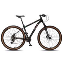 Bicicleta Aro 29 Colli Allure 21 Velocidades Quadro 17 Shimano Alumínio Preto/Rosa