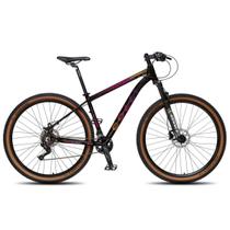 Bicicleta Aro 29 Colli Landscape 20 V Quadro 17 Shimano Deore Alumínio Preto/Rosa
