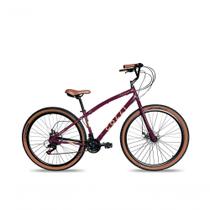 Bicicleta Aro 29 Colli Vancouver Confort 21 Marchas Freio A Disco Roxo Bicicleta Aro 29 Colli Vancouver Confort 21 Marchas Freio A Disco Roxo