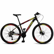 Bicicleta Aro 29 Cripto 21 Marchas Freios Disco c/ Suspensão