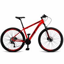 Bicicleta Aro 29 Cripto 24 Marchas Freios Disco e Suspensão Colorido