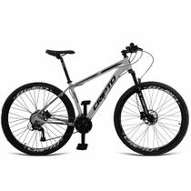 Bicicleta Aro 29 Cripto 24 Marchas Freios Disco e Suspensão Preto