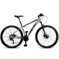 Bicicleta Aro 29 Cripto 24 Marchas Freios Disco e Suspensão Preto