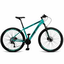 Bicicleta Aro 29 Cripto 24 Marchas Freios Disco e Suspensão