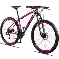 Bicicleta Aro 29 Dropp Race Alumínio 24 Vel Marcha Freio a Disco hidráulico Suspensão MTB