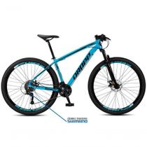 Bicicleta Aro 29 Dropp Sw 24 Vel Câmbio Shimano Quadro Alumínio Mtb Azul+preto Bicicleta Aro 29 Dropp Sw 24 Vel Câmbio Shimano Quadro Alumínio Mtb Azul+preto
