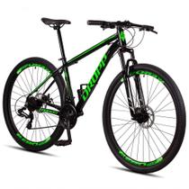 Bicicleta Aro 29 Dropp Sw 24 Vel Câmbio Shimano Quadro Alumínio Mtb Preto + Verde 19 Bicicleta Aro 29 Dropp Sw 24 Vel Câmbio Shimano Quadro Alumínio Mtb Preto + Verde 19