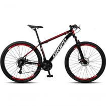 Bicicleta Aro 29 Dropp Sw 24 Vel Câmbio Shimano Quadro Alumínio Mtb Preto+vermelho 19 Preto+vermelho Bicicleta Aro 29 Dropp Sw 24 Vel Câmbio Shimano Quadro Alumínio Mtb Preto+vermelho 19 Preto+vermelho