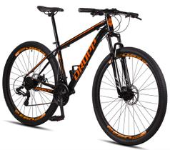 Bicicleta Aro 29 Dropp SW 24 Vel Câmbio Shimano Quadro Alumínio MTB