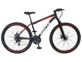Bicicleta Aro 29 Dropp Z3 Câmbios 24 Vel Marchas Freio a Disco Mecânico com Suspensão Dianteira MTB